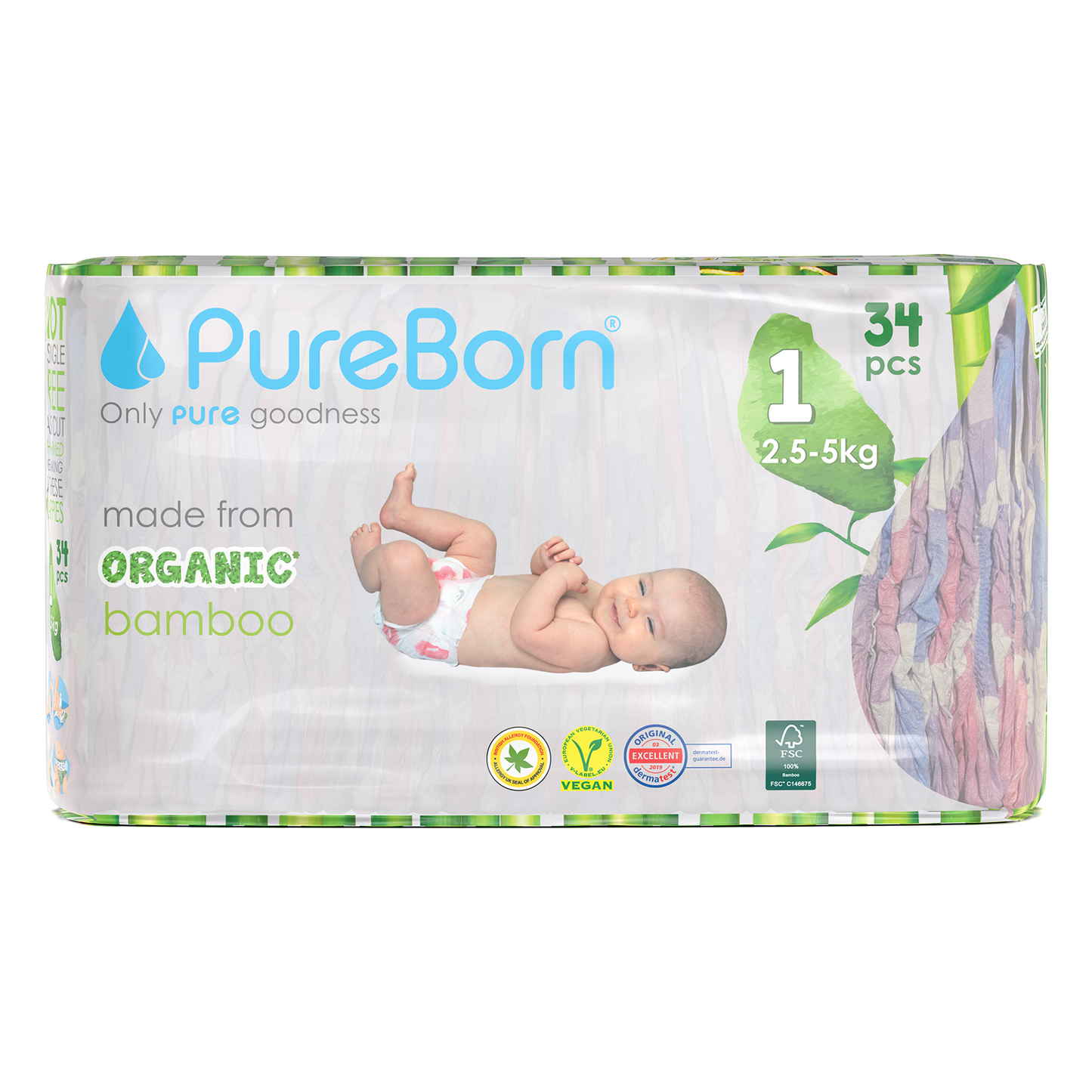 Organic Bamboo Nappies