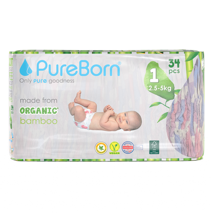 Organic Bamboo Nappies