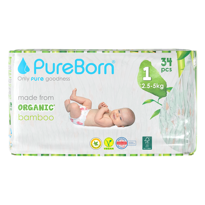 Organic Bamboo Nappies