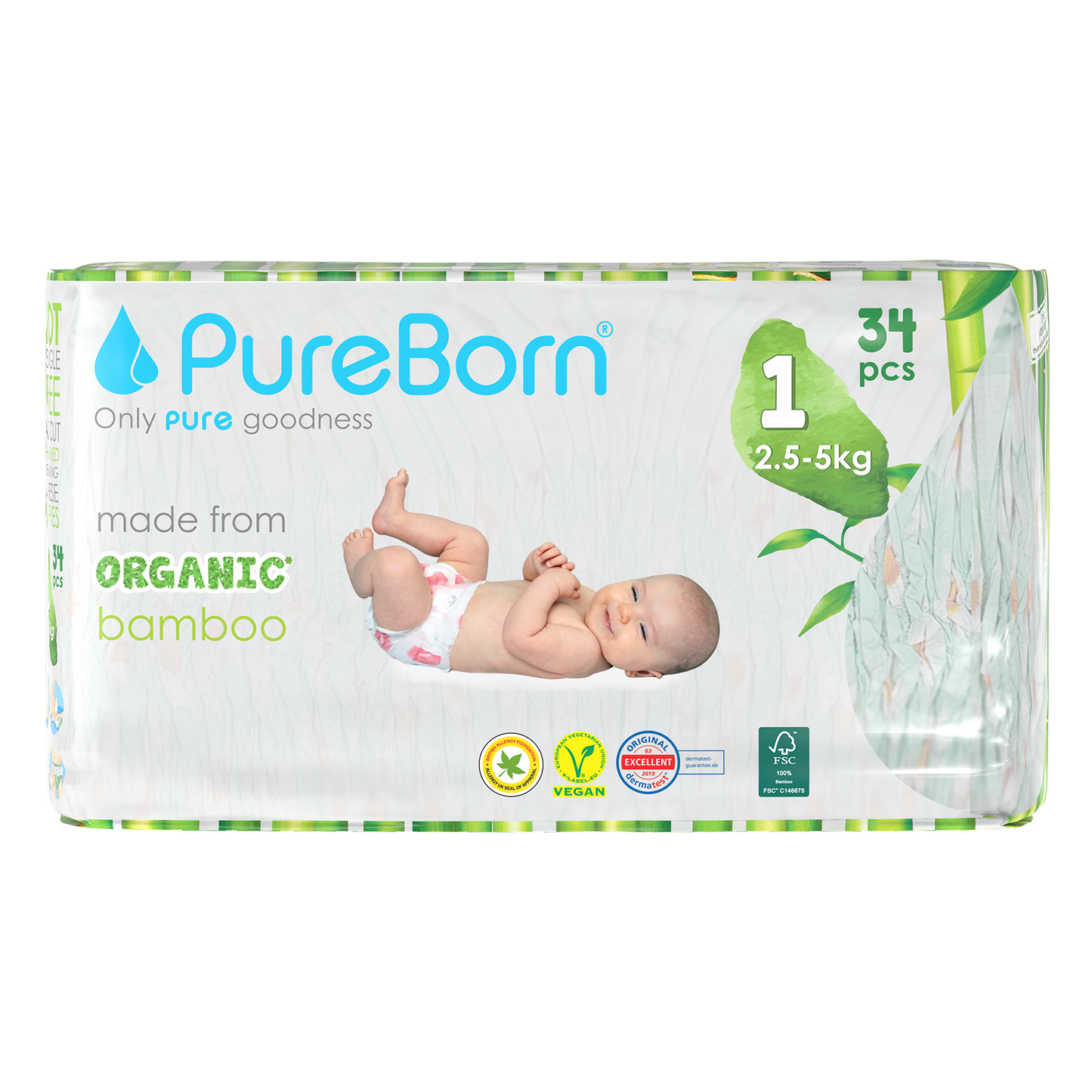 Organic Bamboo Nappies