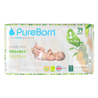 Organic Bamboo Nappies