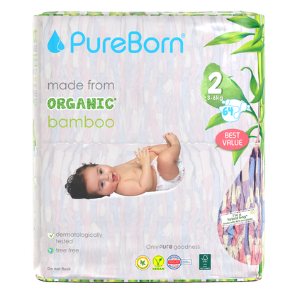 Organic Bamboo Nappies