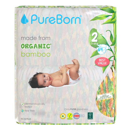 Organic Bamboo Nappies