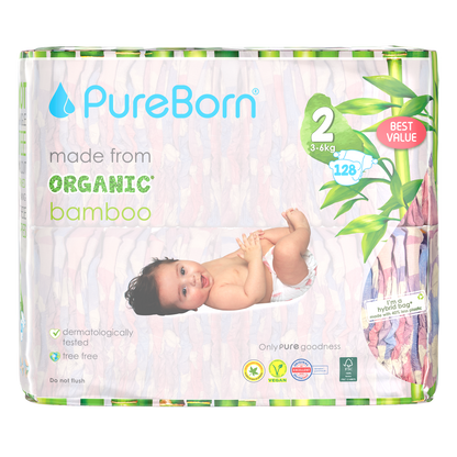 Organic Bamboo Nappies