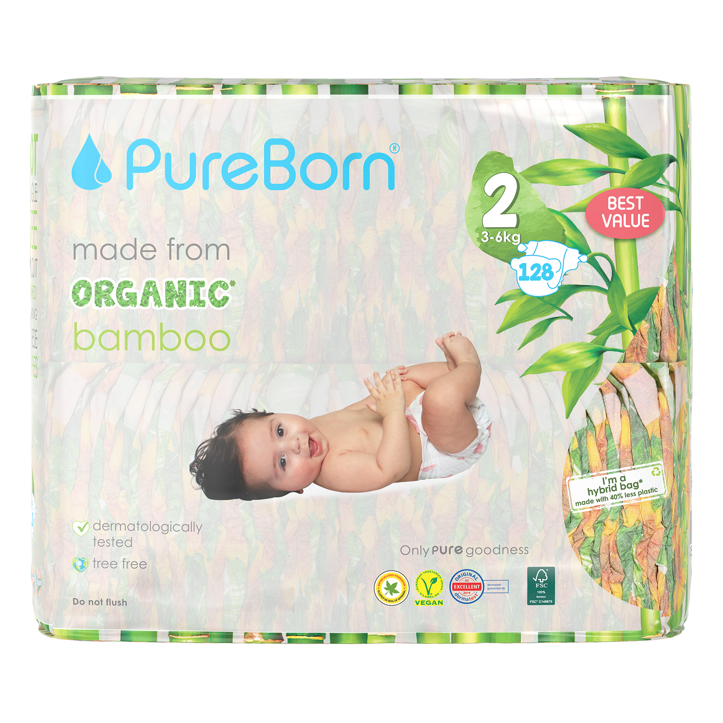 Organic Bamboo Nappies