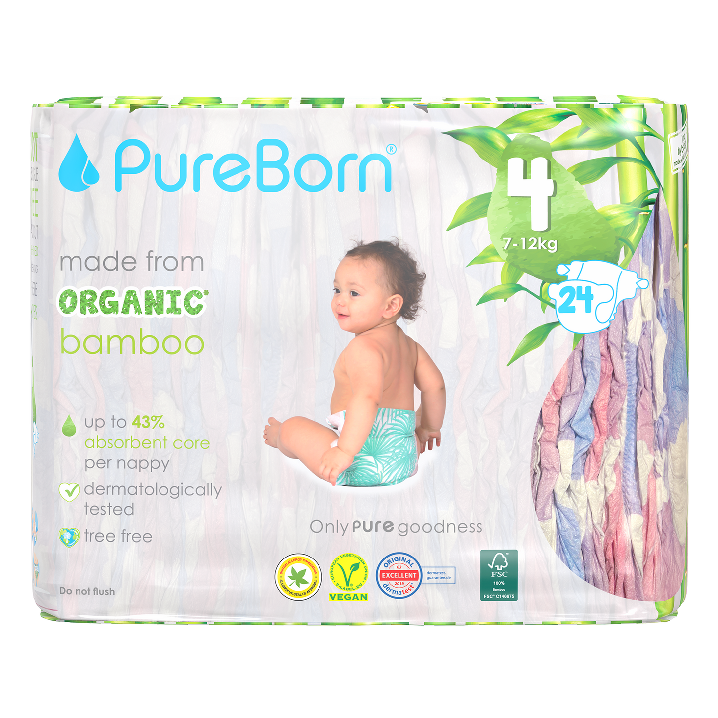 Organic Bamboo Nappies