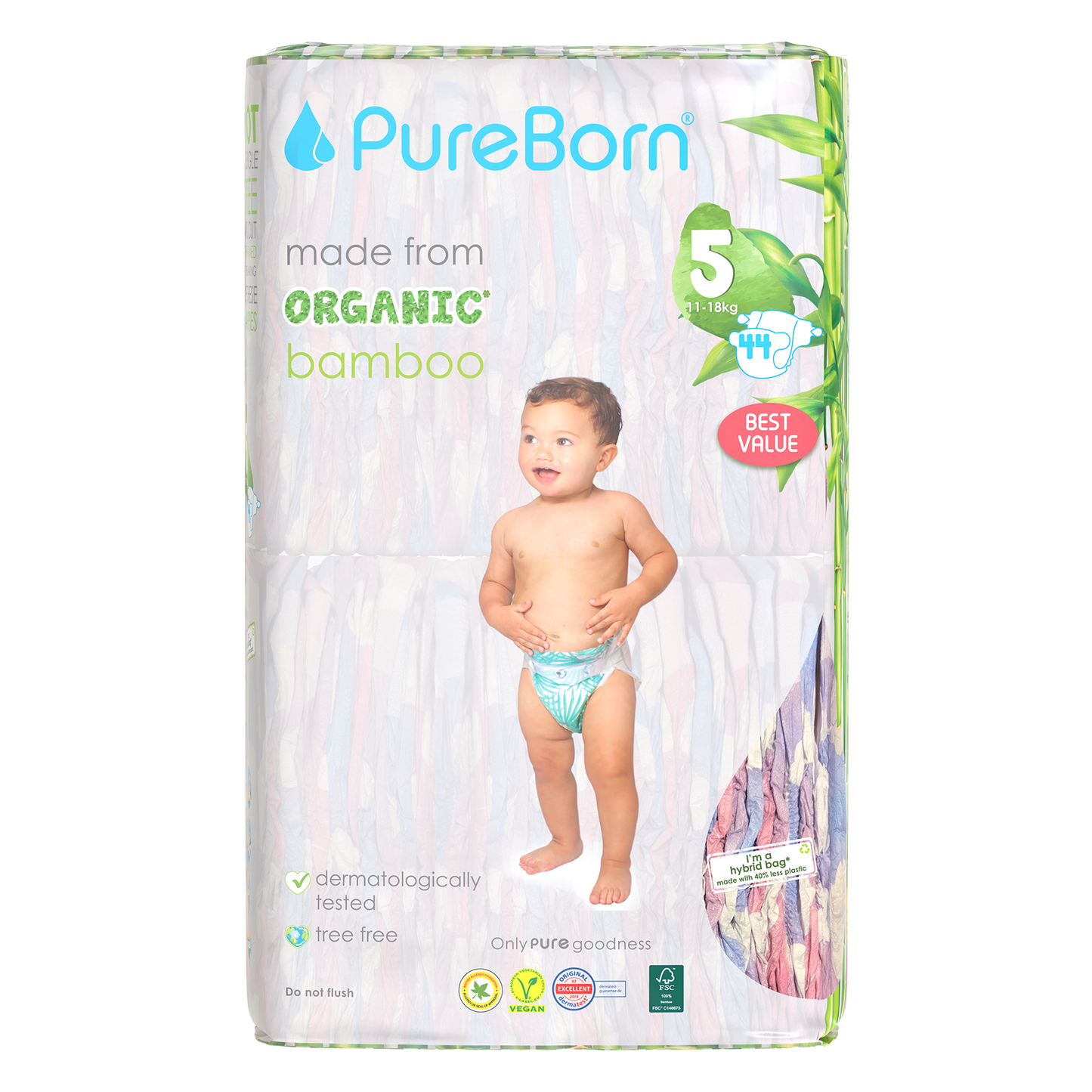 Organic Bamboo Nappies