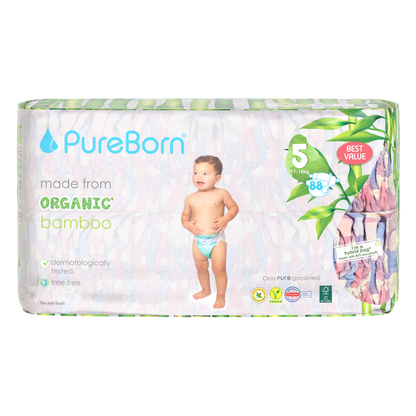 Organic Bamboo Nappies