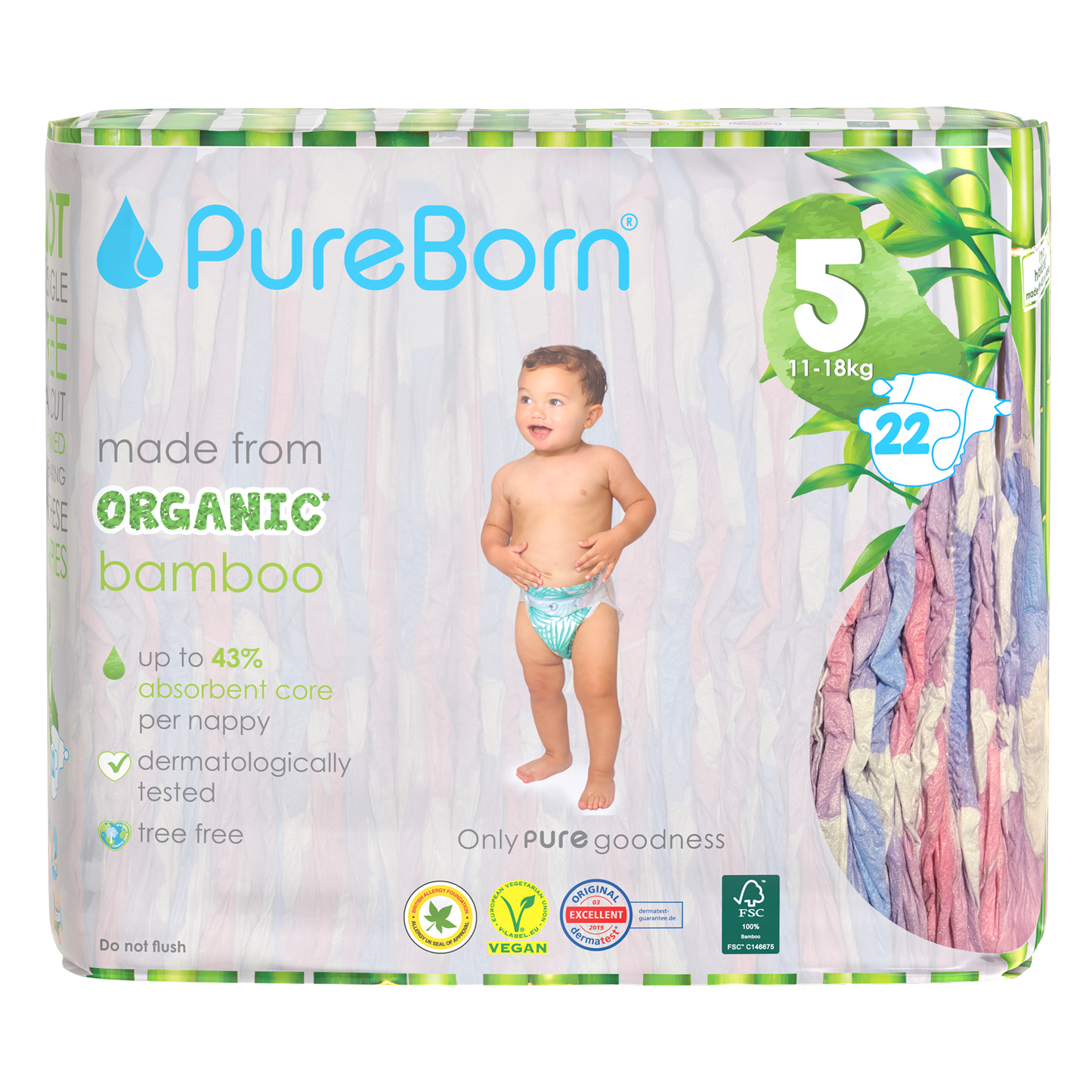Organic Bamboo Nappies