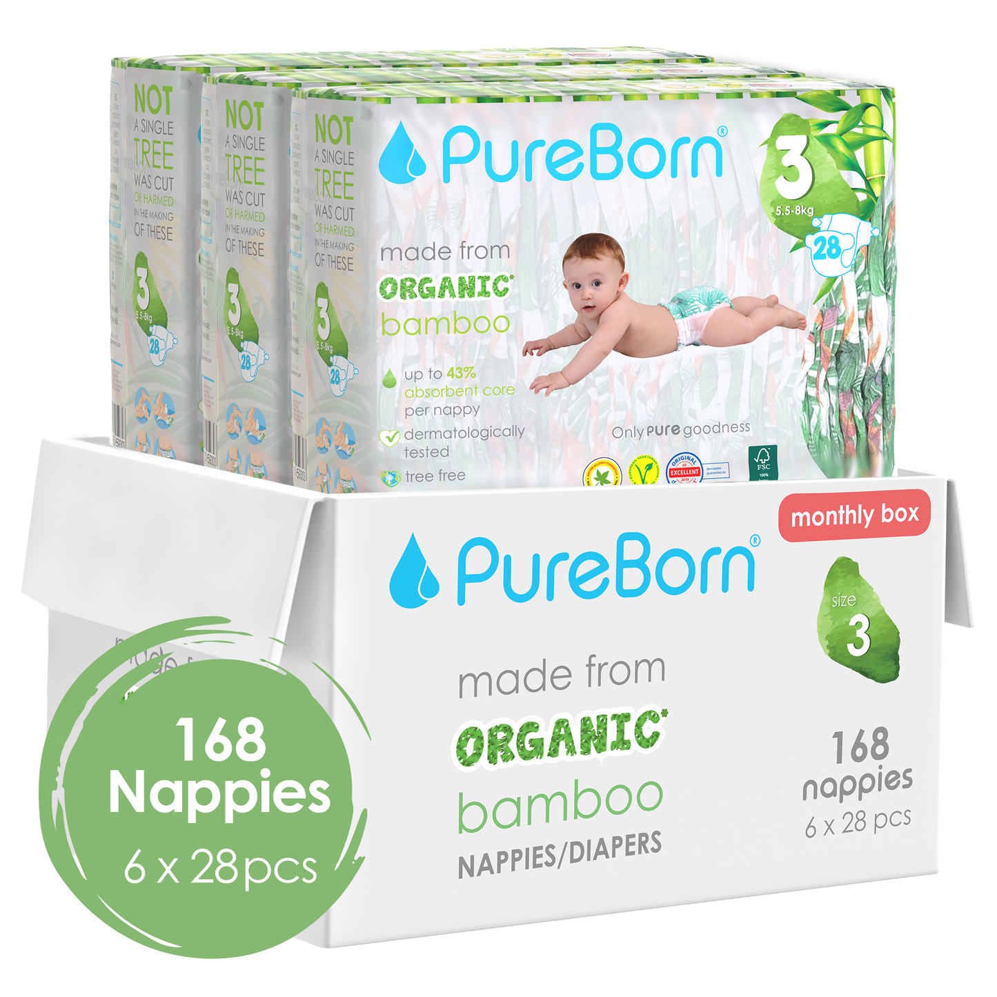 Monthly Nappy Bundle