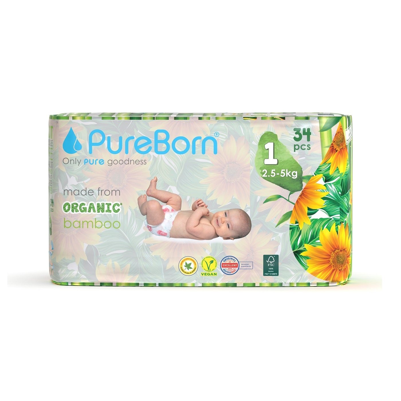 Organic Bamboo Nappies