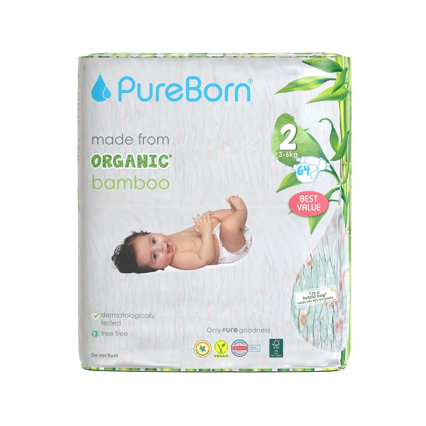 Organic Bamboo Nappies