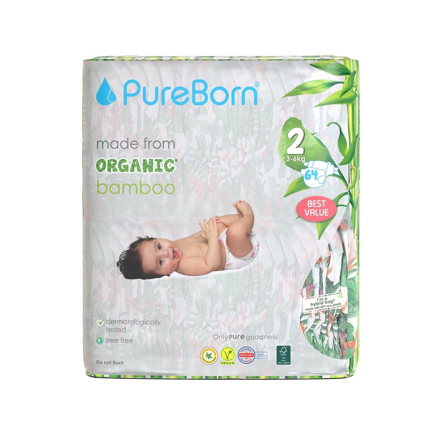 Organic Bamboo Nappies