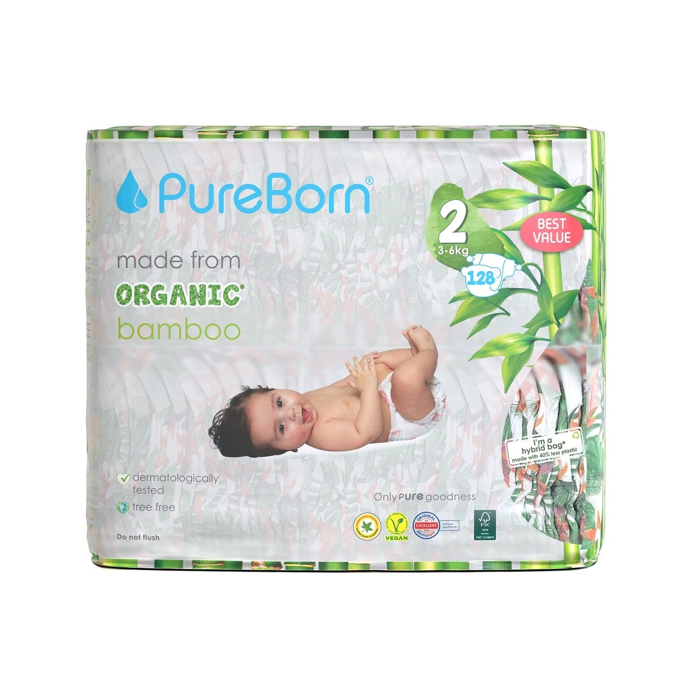 Organic Bamboo Nappies