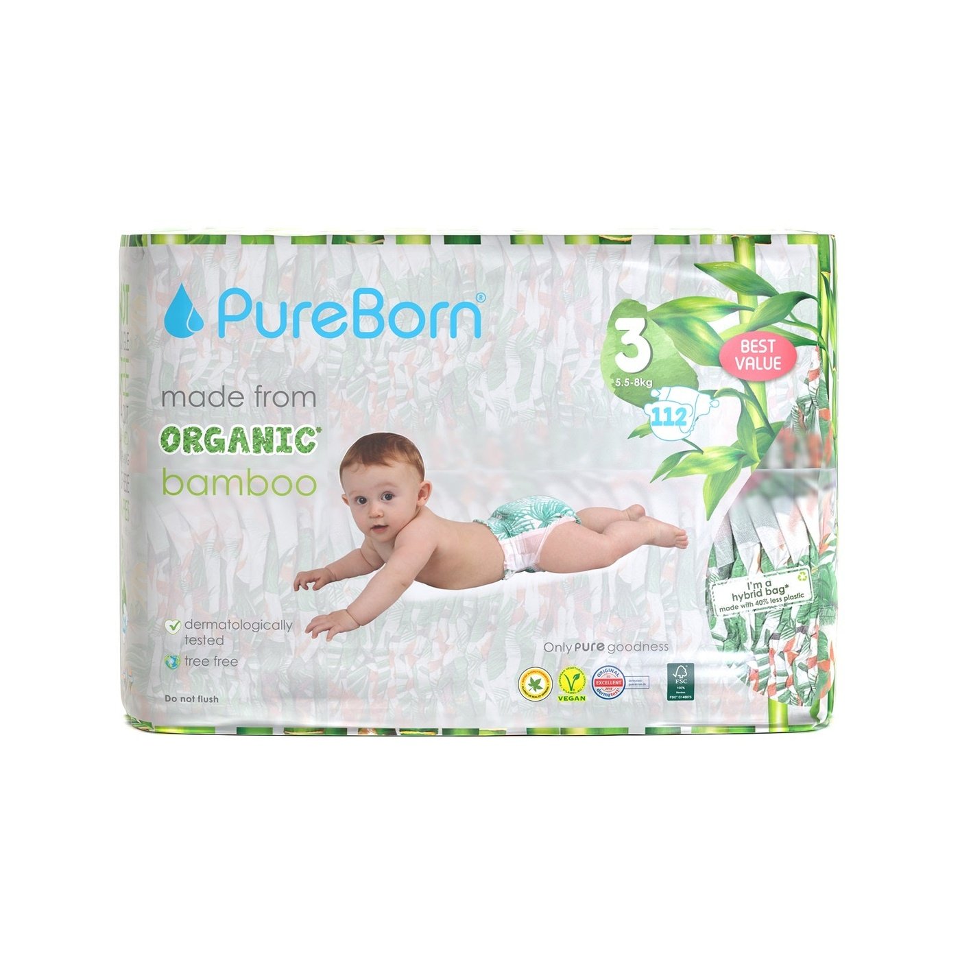 Organic Bamboo Nappies