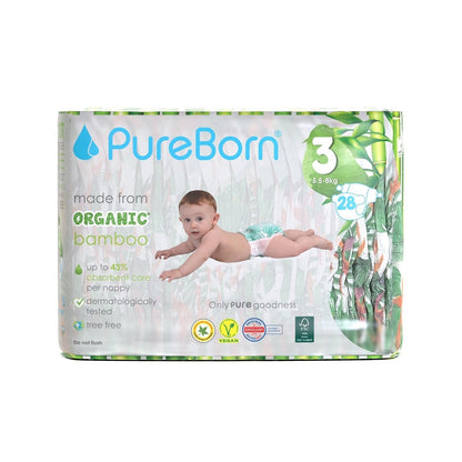 Organic Bamboo Nappies