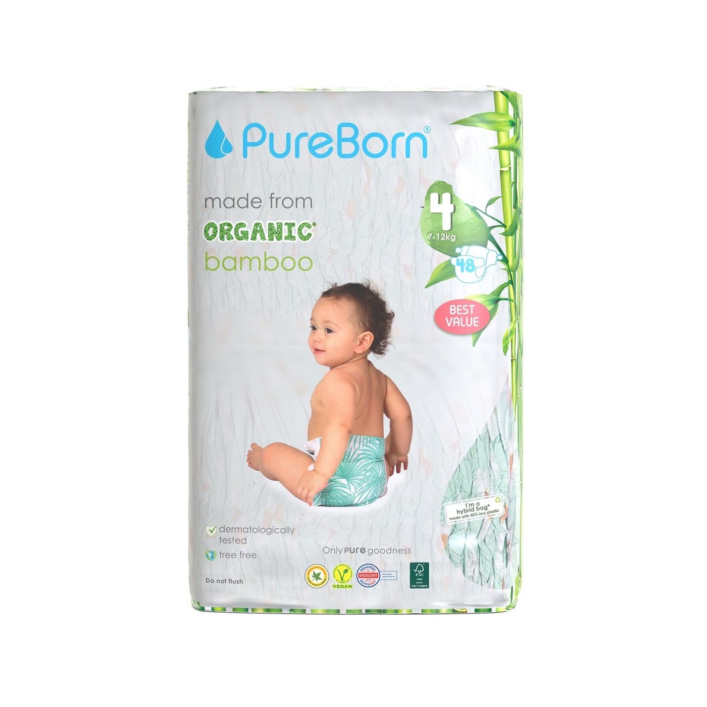 Organic Bamboo Nappies