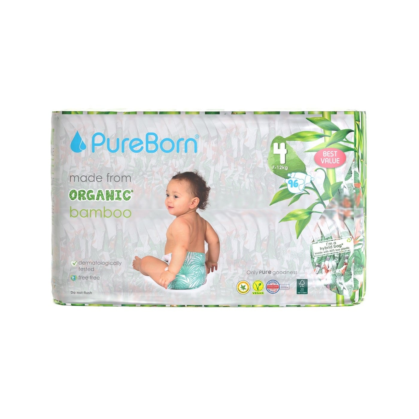 Organic Bamboo Nappies