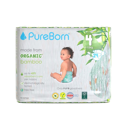 Organic Bamboo Nappies