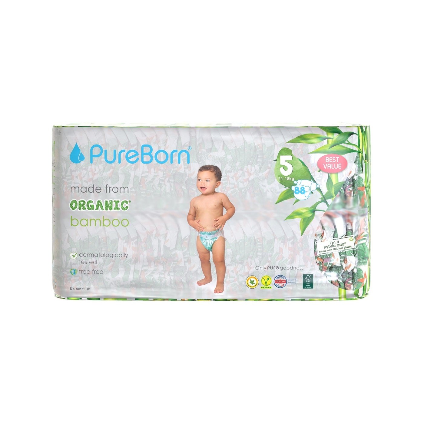 Organic Bamboo Nappies