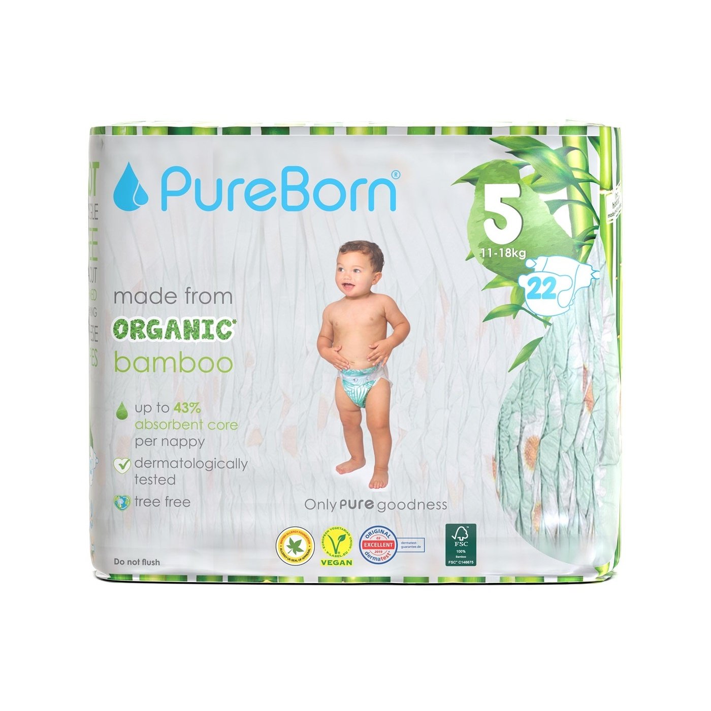 Organic Bamboo Nappies