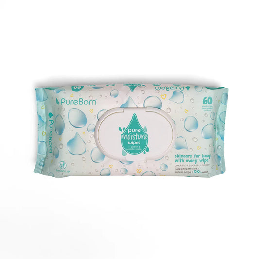 Pure Moisture Wipes with Prebiotic & Probiotic Complex