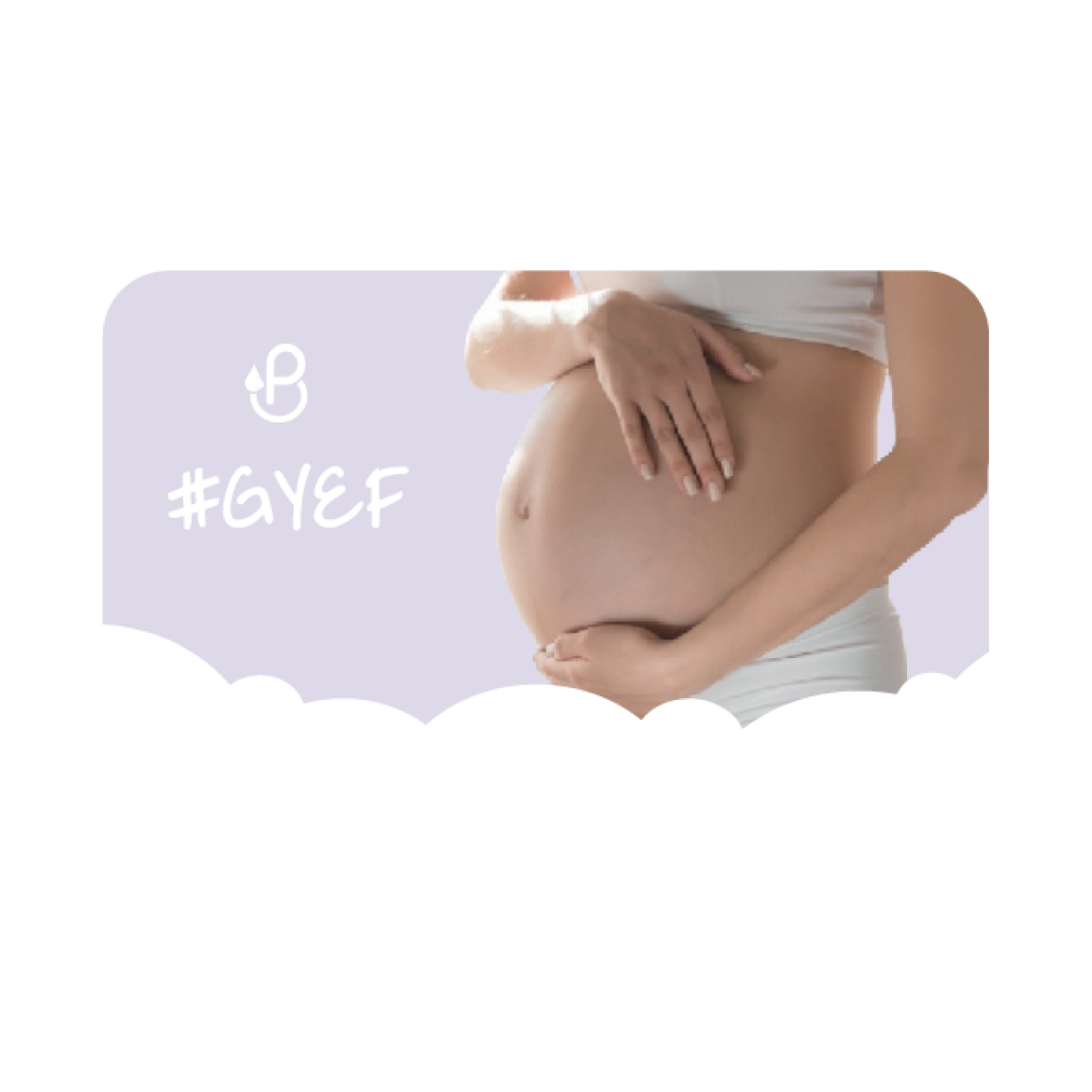 GYEF <3 Giv din ventende ven - Single Pack Newborn ble