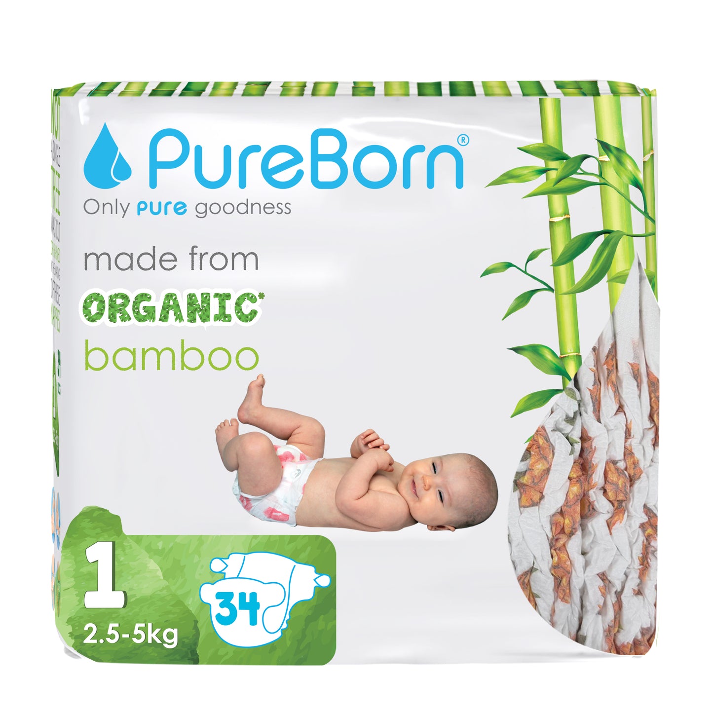 Organic Bamboo Diapers