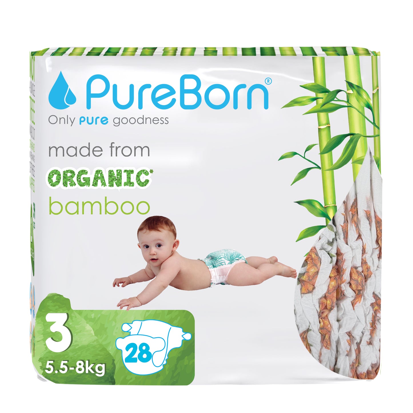 Organic Bamboo Diapers