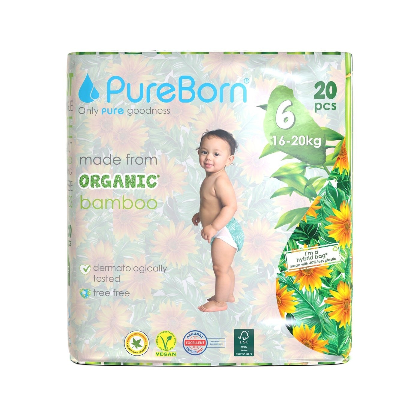 Organic Bamboo Nappies