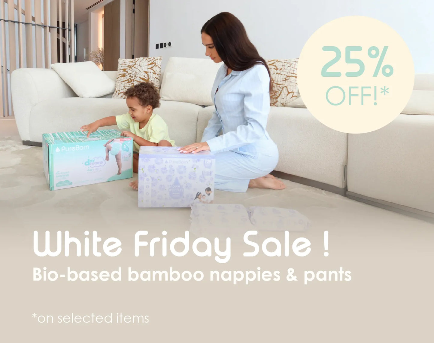 Master Pack of Organic Nappies