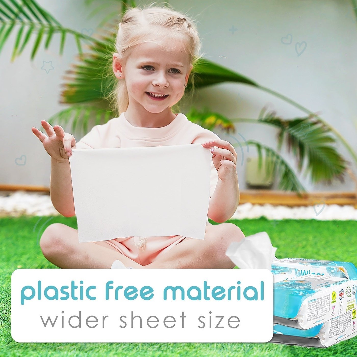 Pure Wipes Biodegradable